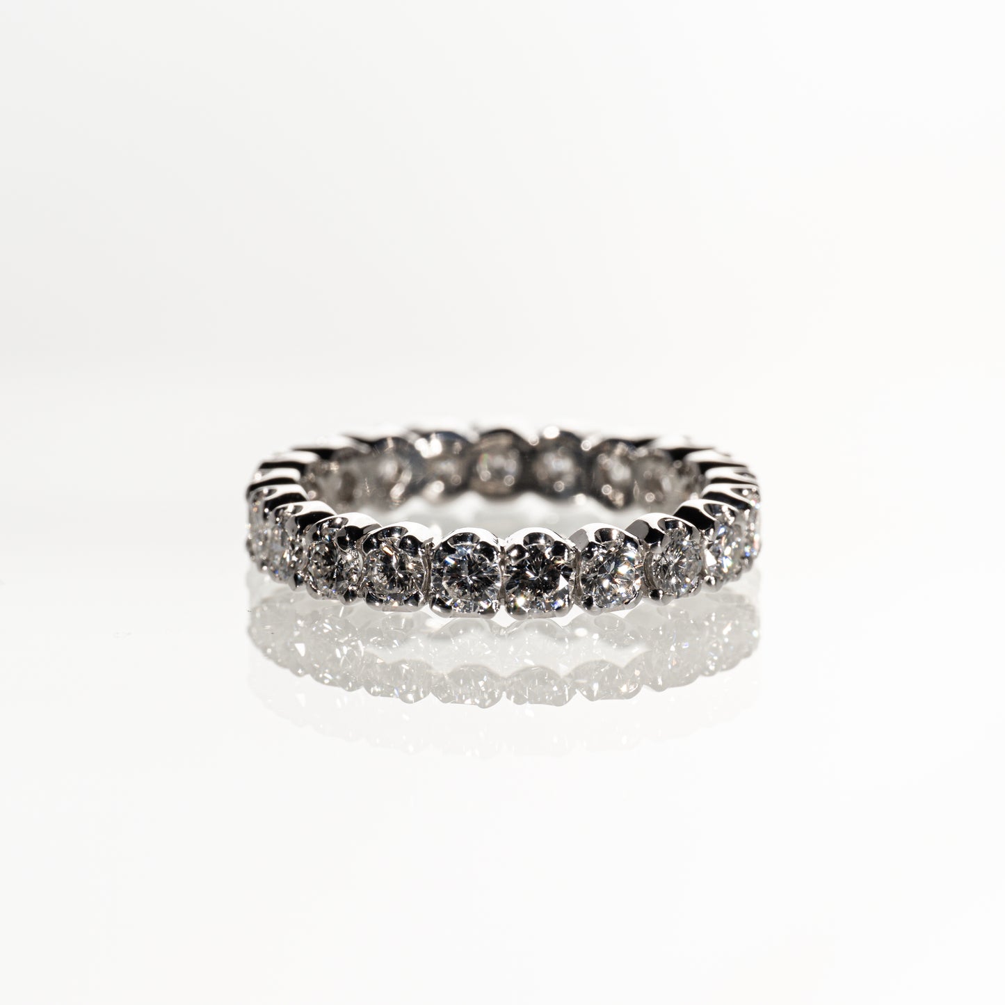 ダイヤモンド2.00ct Pt900 フルエタニティリング