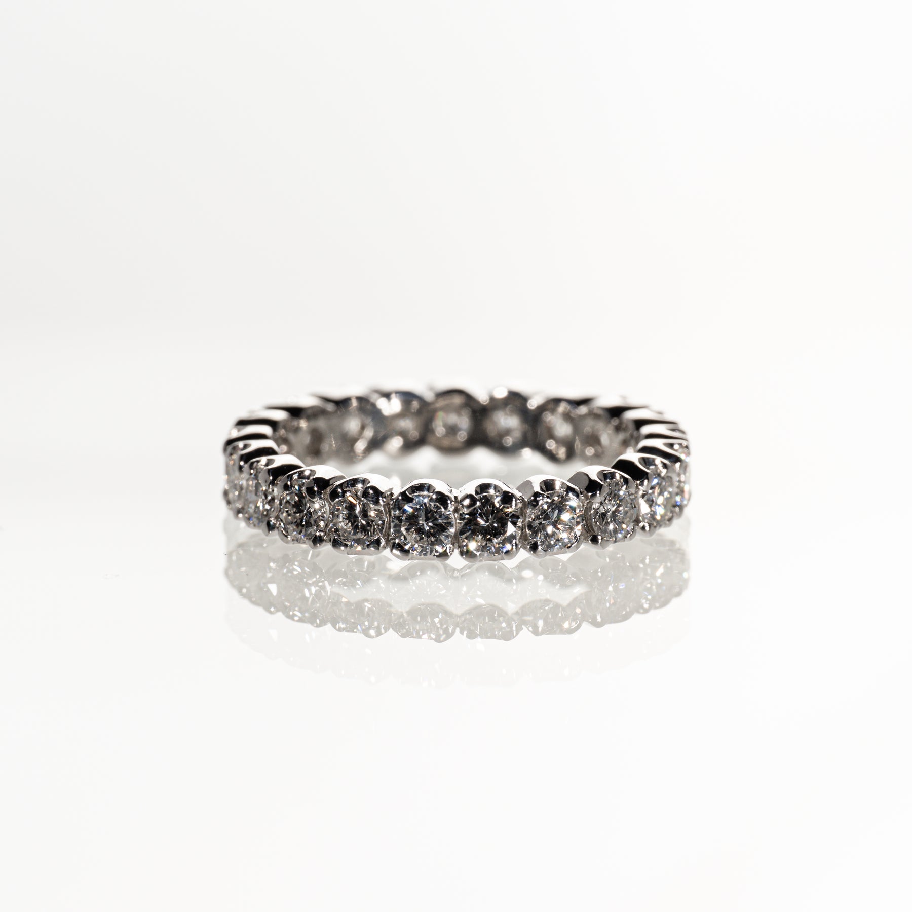 ダイヤモンド2.00ct Pt900 フルエタニティリング
