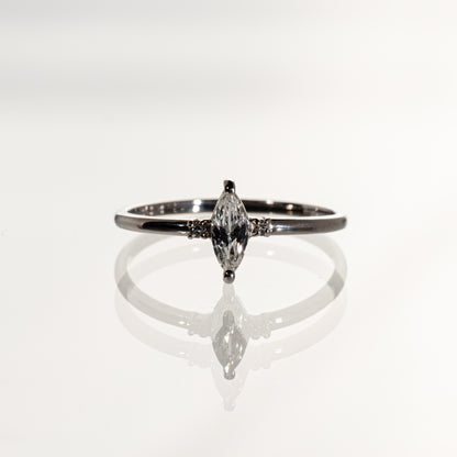 ダイヤモンド0.22ct Pt900 ソリテールリング