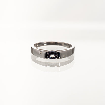アレキサンドライト0.27ct ダイヤモンド0.02ct Pt900 リング