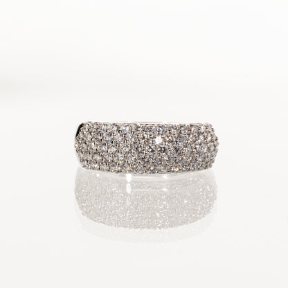 ダイヤモンド1.00ct Pt900 パヴェリング