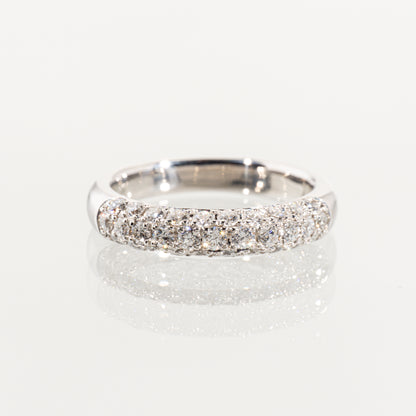 DIAMOND SHIRAISHI ダイヤモンド0.650ct Pt900 パヴェリング