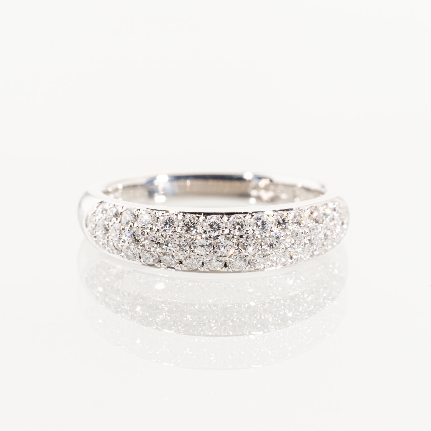MONNICKENDAM ダイヤモンド0.90ct Pt900 パヴェリング