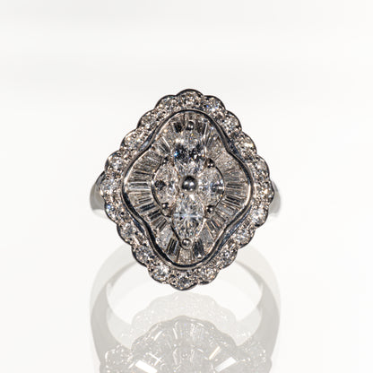 ダイヤモンド1.68ct Pt900 リング