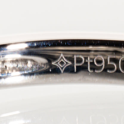 GSTV ダイヤモンド0.70ct Pt950 ハーフエタニティリング