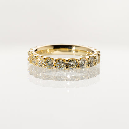 ダイヤモンド2.00ct K18YG フルエタニティリング