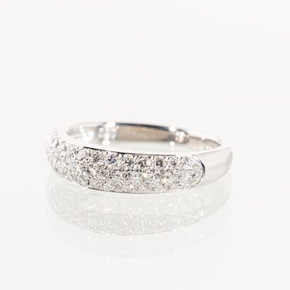 MONNICKENDAM ダイヤモンド0.90ct Pt900 パヴェリング