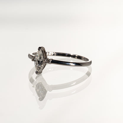 ダイヤモンド0.22ct Pt900 ソリテールリング