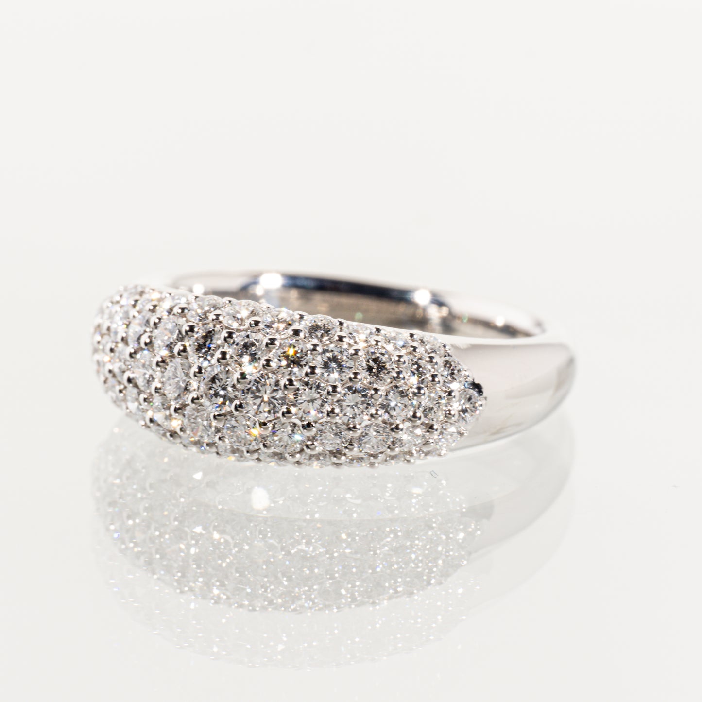 POLA ダイヤモンド1.10ct Pt900 パヴェリング