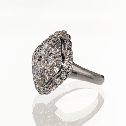 ダイヤモンド1.68ct Pt900 リング