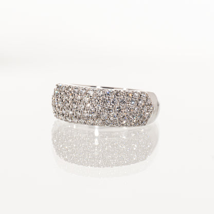 ダイヤモンド1.00ct Pt900 パヴェリング