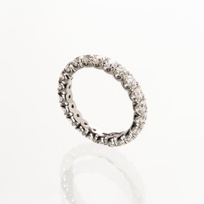 ダイヤモンド1.30ct Pt900 フルエタニティリング