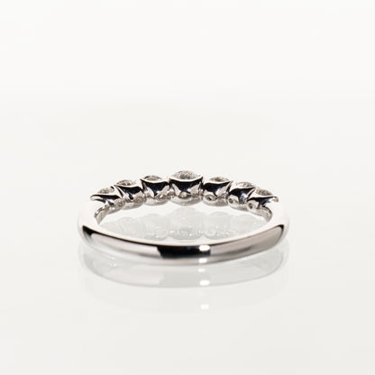 ダイヤモンド1.00ct Pt900 ハーフエタニティリング