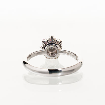 ダイヤモンド0.59ct Pt900 リング