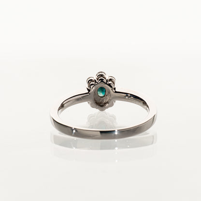 グランディディエライト0.151ct ダイヤモンド0.30ct Pt900 リング