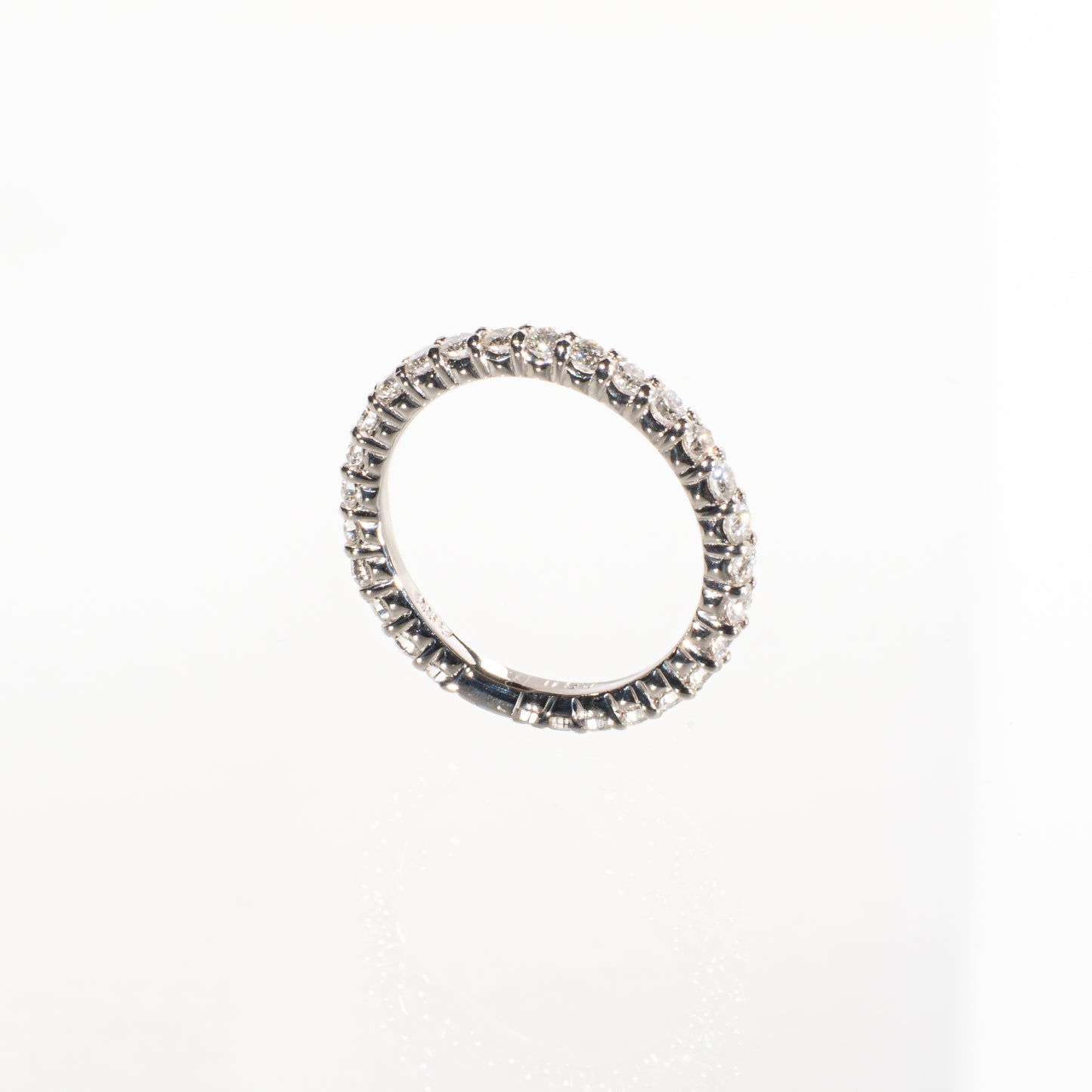 ダイヤモンド0.80ct Pt900 エタニティリング