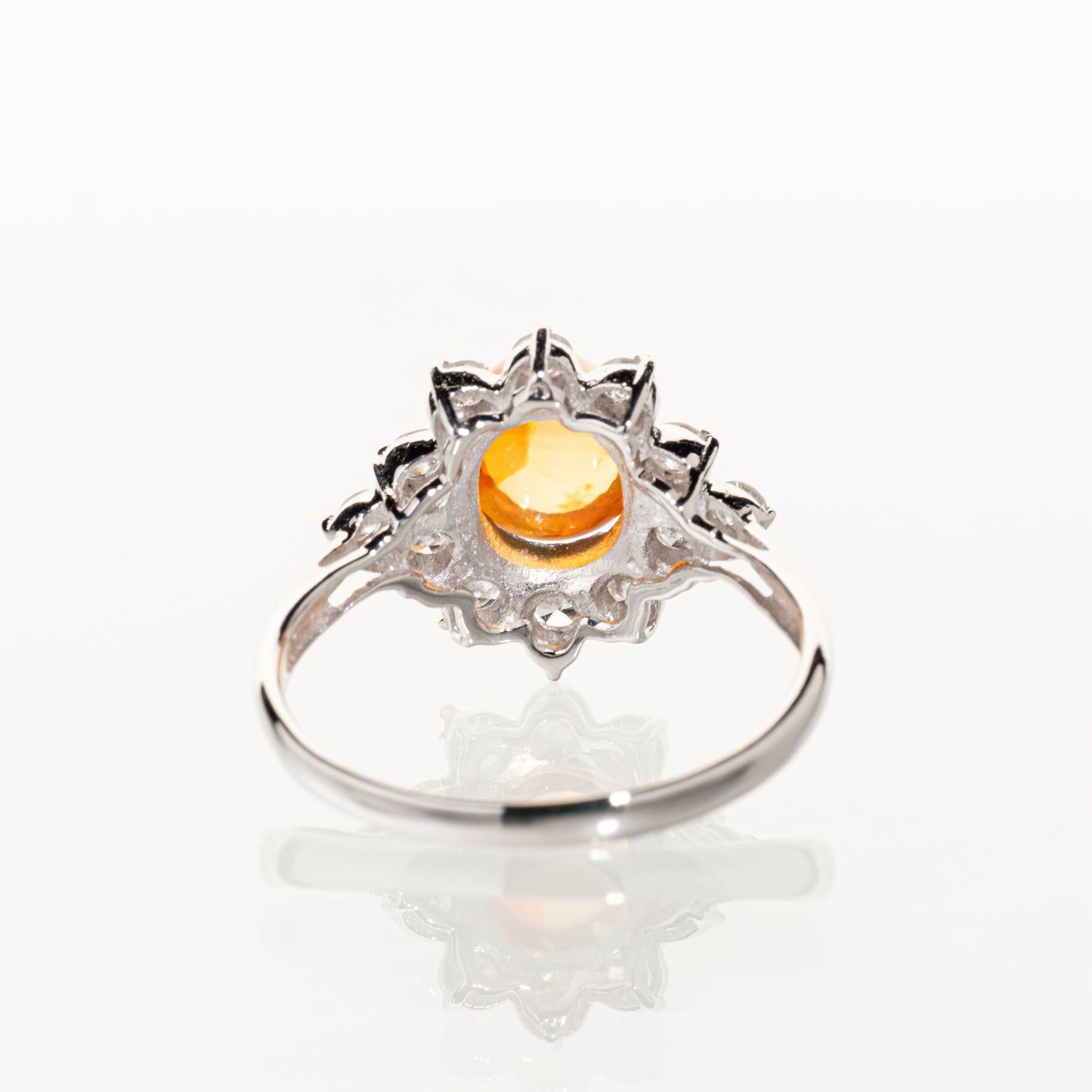オパール1.41ct ダイヤモンド0.45ct Pt900 リング