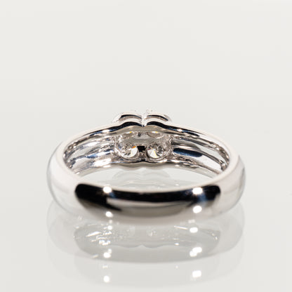 MIKIMOTO ダイヤモンド0.29ct Pt950 クローバーリング