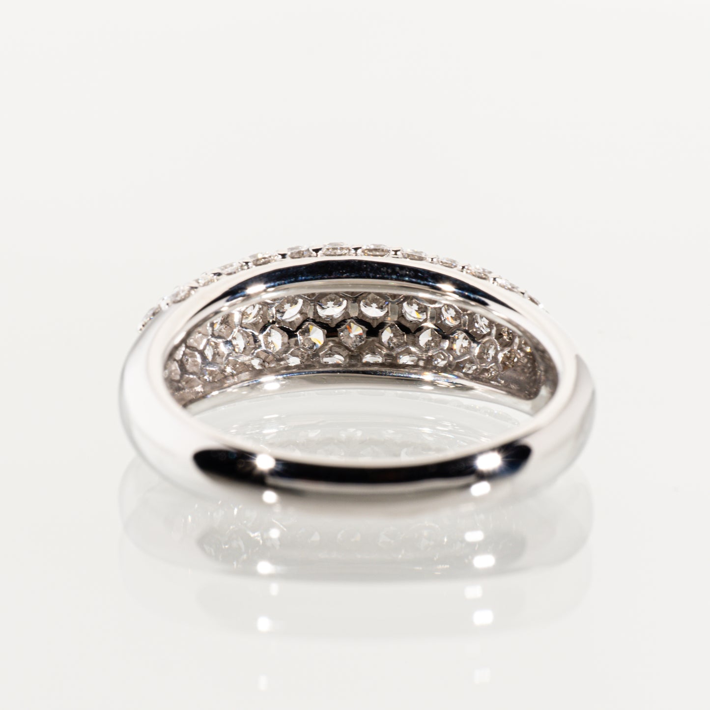 POLA ダイヤモンド1.10ct Pt900 パヴェリング