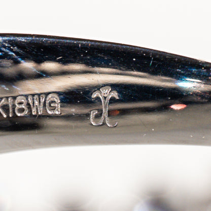 ジェムケリー ブラジル産アレキサンドライト0.212ct ダイヤモンド0.25ct K18WG リング