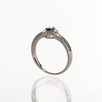 グランディディエライト0.151ct ダイヤモンド0.30ct Pt900 リング