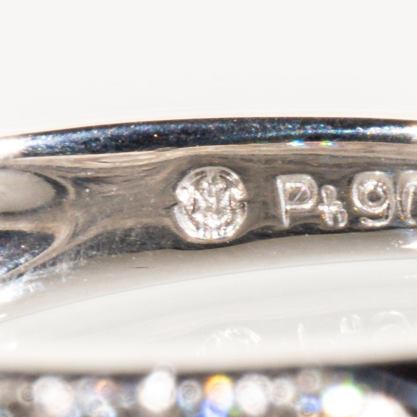 MONNICKENDAM ダイヤモンド0.90ct Pt900 パヴェリング