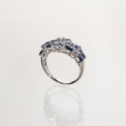 サファイア2.00ct K18WG リング