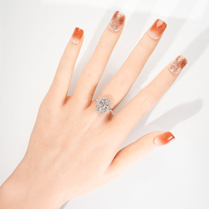 ダイヤモンド1.00ct K18WG リング