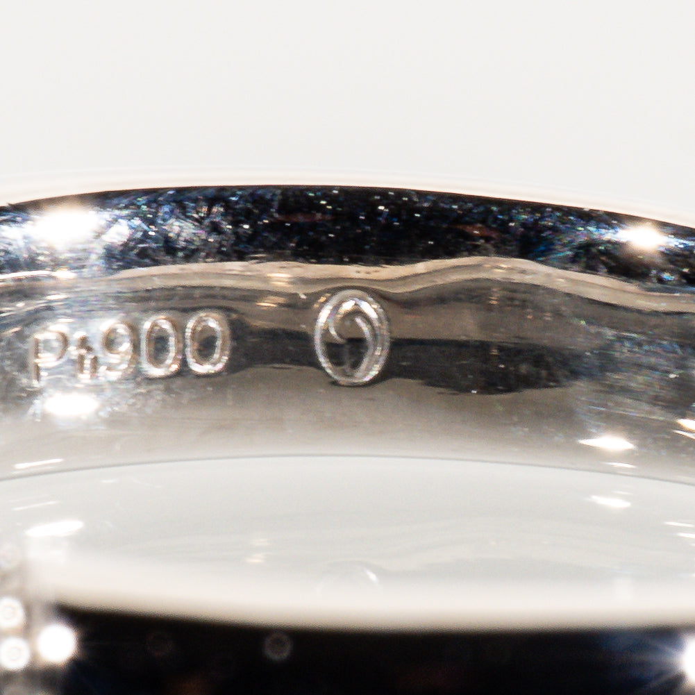 DIAMOND SHIRAISHI ダイヤモンド0.650ct Pt900 パヴェリング