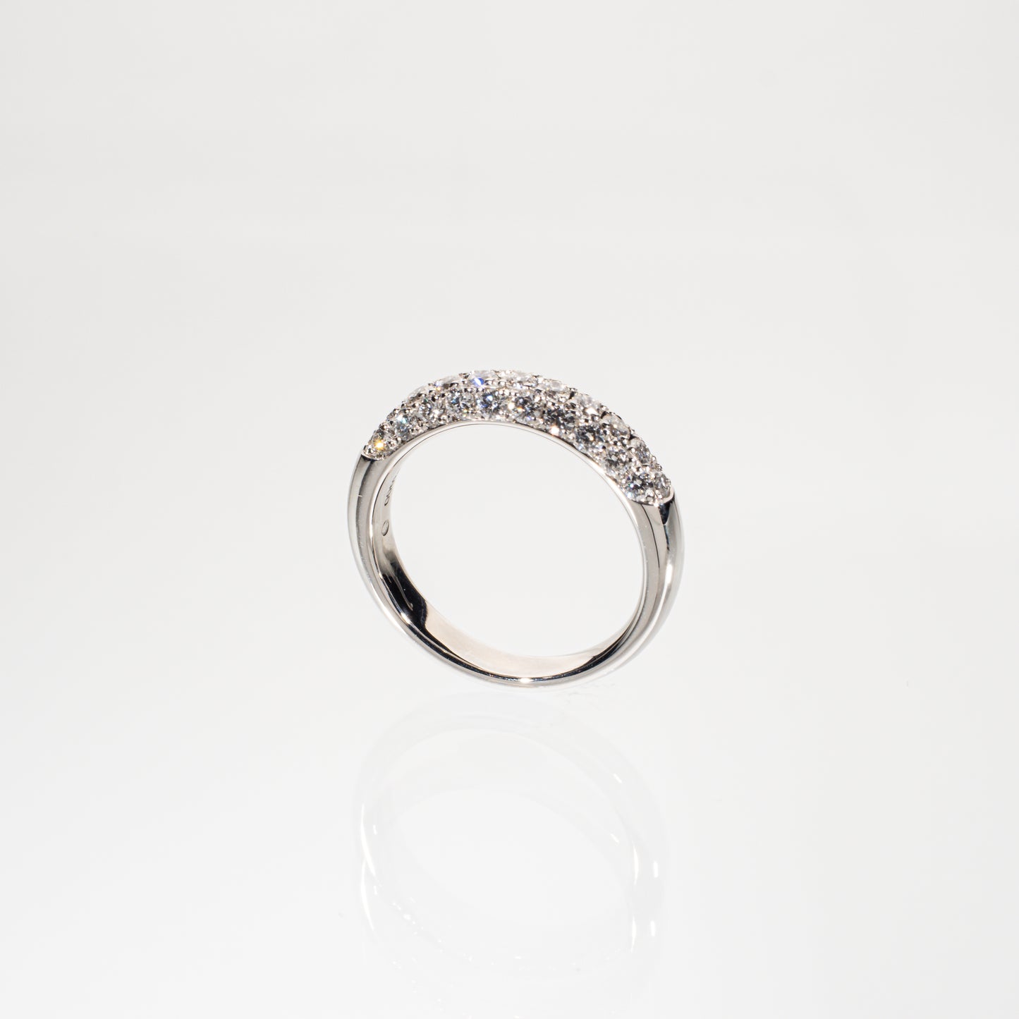 DIAMOND SHIRAISHI ダイヤモンド0.650ct Pt900 パヴェリング