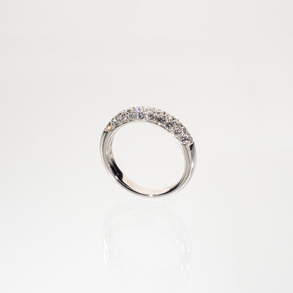 DIAMOND SHIRAISHI ダイヤモンド0.650ct Pt900 パヴェリング