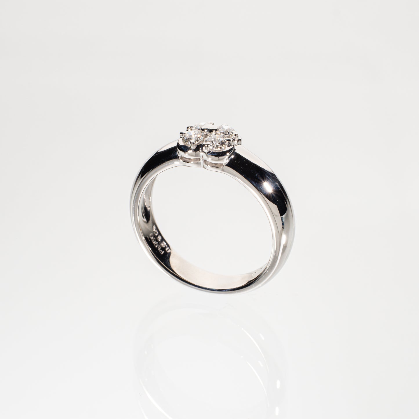 MIKIMOTO ダイヤモンド0.29ct Pt950 クローバーリング