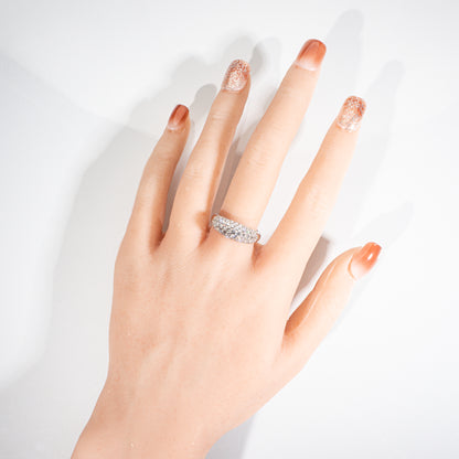 POLA ダイヤモンド1.10ct Pt900 パヴェリング