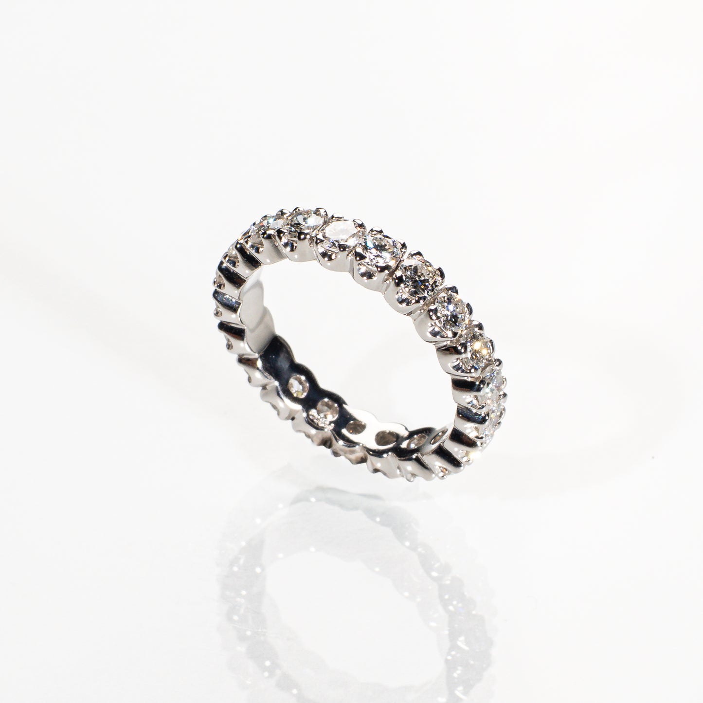 ダイヤモンド2.00ct Pt900 フルエタニティリング