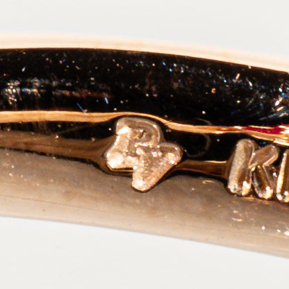 Ponte Vecchio ルビー0.90ct ダイヤモンド0.12ct K18PG フリップリング