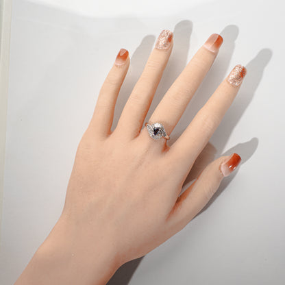 ブラジル産アレキサンドライト0.39ct ダイヤモンド0.53ct Pt900 リング